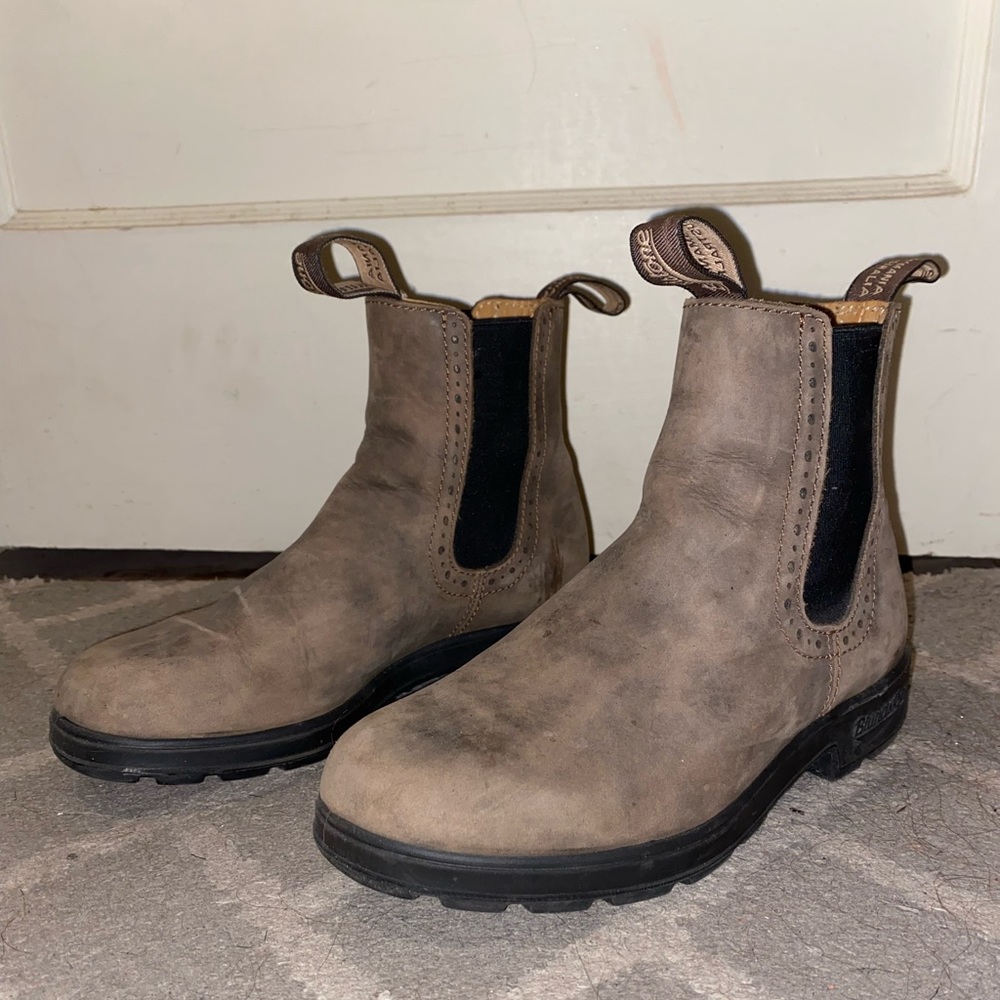 blundstones - rustic brown, women’s size 7.5 (AU 4.5)